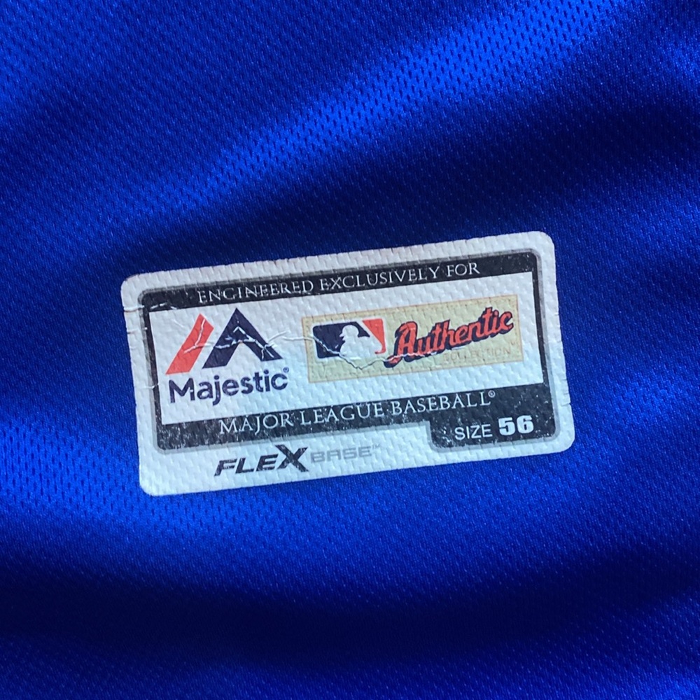 Majestic Cody Bellinger size 56 Blue Dodgers Jersey with Red Accents - Picture 3 of 4